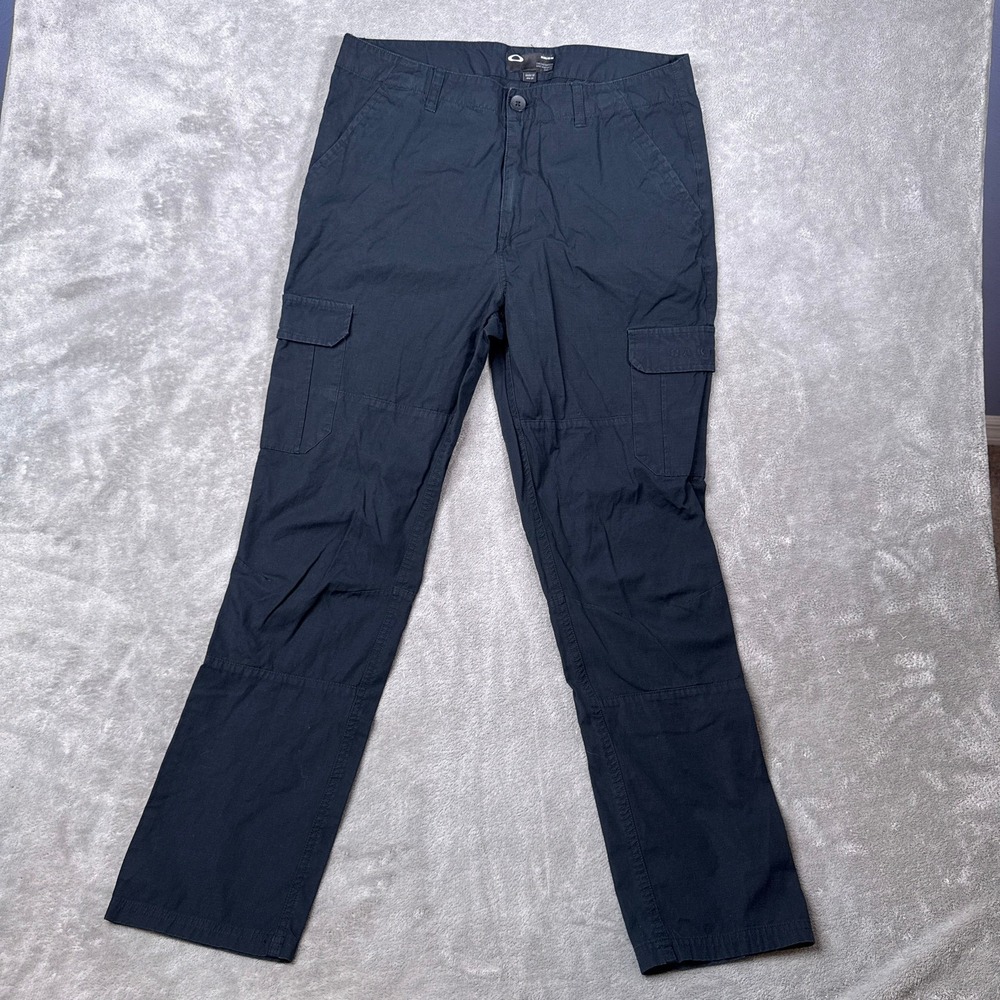 Oakley Utility Pants Mens 32x29 Black Gorpcore Techwear Workwear Software